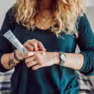 Swatch de marineullern : Crème Riche Hydra-Apaisante, Patyka