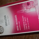 Swatch de peggy vanderhispallie : Complexe Lissant à la Rose Musquée Bio, Weleda