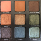 Swatch de spookx1809 : Born to Run Palette - Palette de fards à paupières, Urban Decay