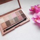 Swatch de Aunatur-elle : Palette Yeux The Blushed Nudes, Gemey-Maybelline