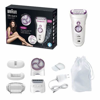 Silk épil 9 SkinSpa Wet & Dry, Braun : Elodie aime !