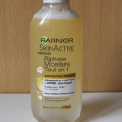 Swatch de Zo13 : Biphase Micellaire Tout en 1, Garnier