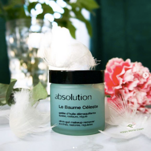 Post d'une influenceuse Instagram sur le Baume Céleste d'Absolution