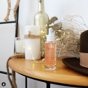 Avis d'une influenceuse sur Instagram sur la gelée purifiante imperfections de Fleur's