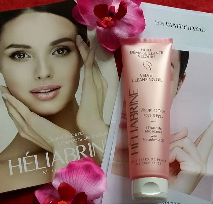 héliabrine huile démaquille velours test et avis