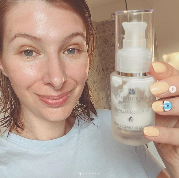 avis instagram unecitadinedansunbledpaume test routine in&out hyaluroderme phyderma