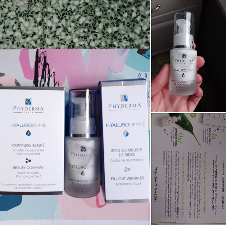 christelle sohier facebook avis test routine in&out anti rides hyaluroderme phyderma