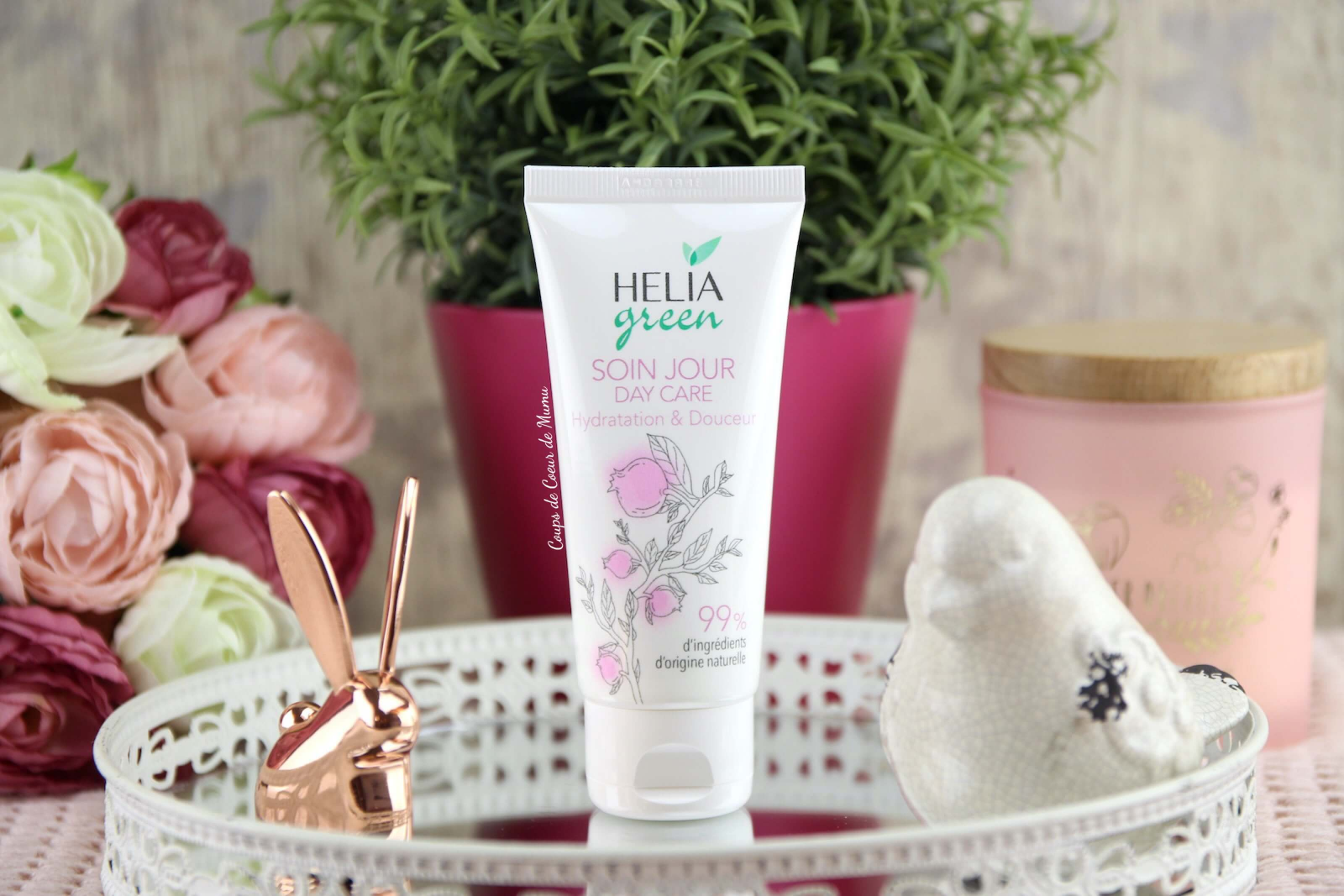 article avis coupsdecoeurdemumu soin jour hydratation & douceur heliagreen heliabrine