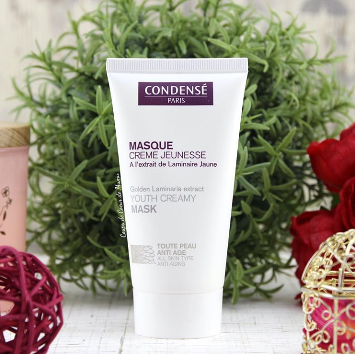 avis masque crème jeunesse Condensé Paris 