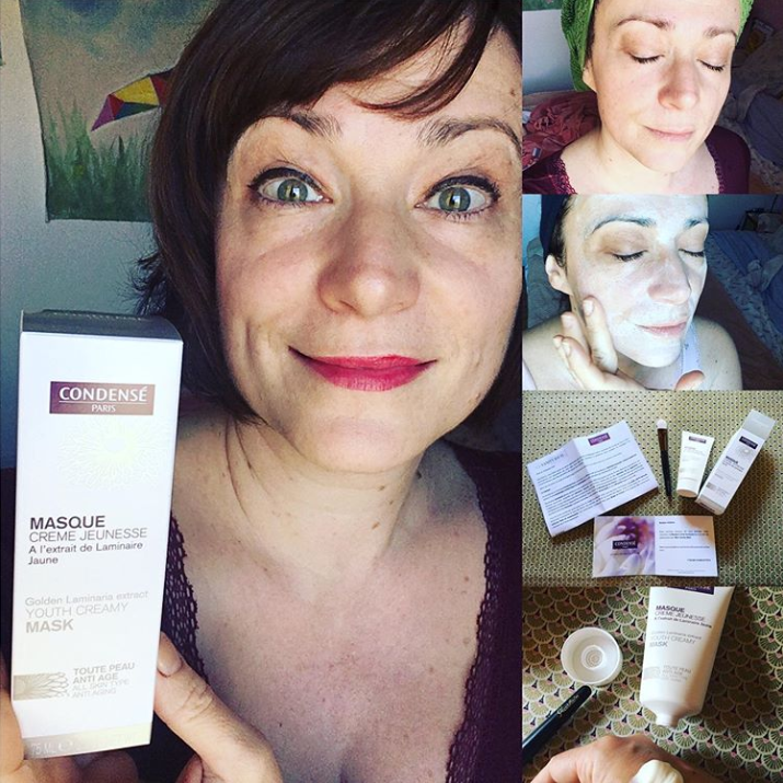 avis Masque Crème Jeunesse Condensé Paris test de produit
