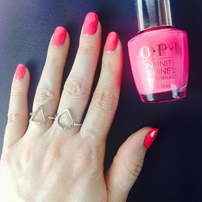 Resultat vernis infinite Shine OPI