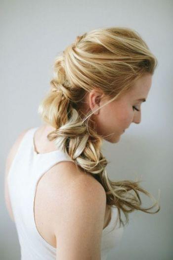 tresse torsade romantique