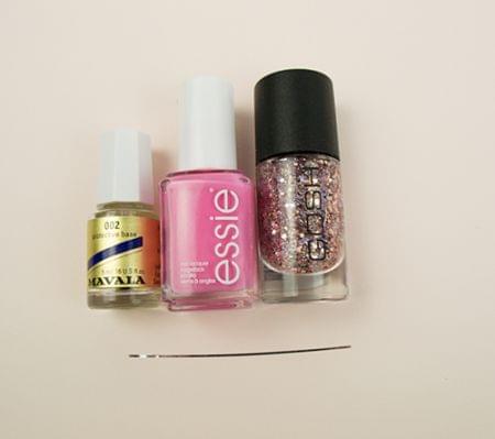 tuto nail art  avec du striping tape