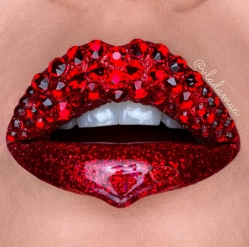 La tendance Lip drip