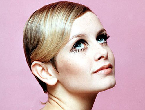 Twiggy style retro années 60