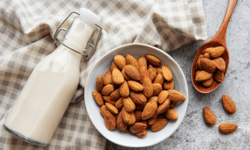 alternative avec lait végétal amande