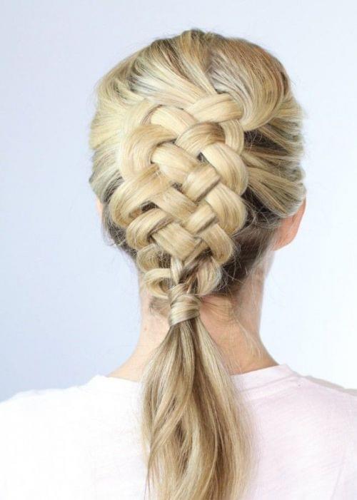 tresse 4 brins