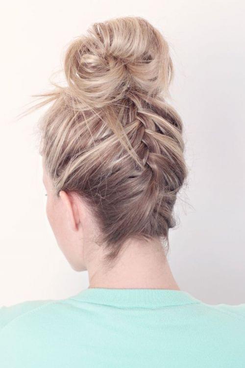 tresse inversée