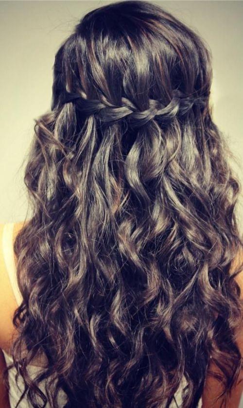 waterfall braid jolies tresses