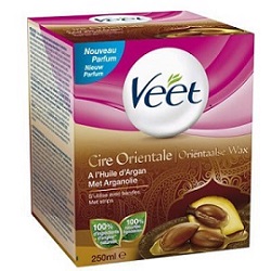 Cire orientale à l'huile d'argan de Veet