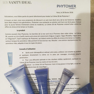 avis crème 30 phytomer