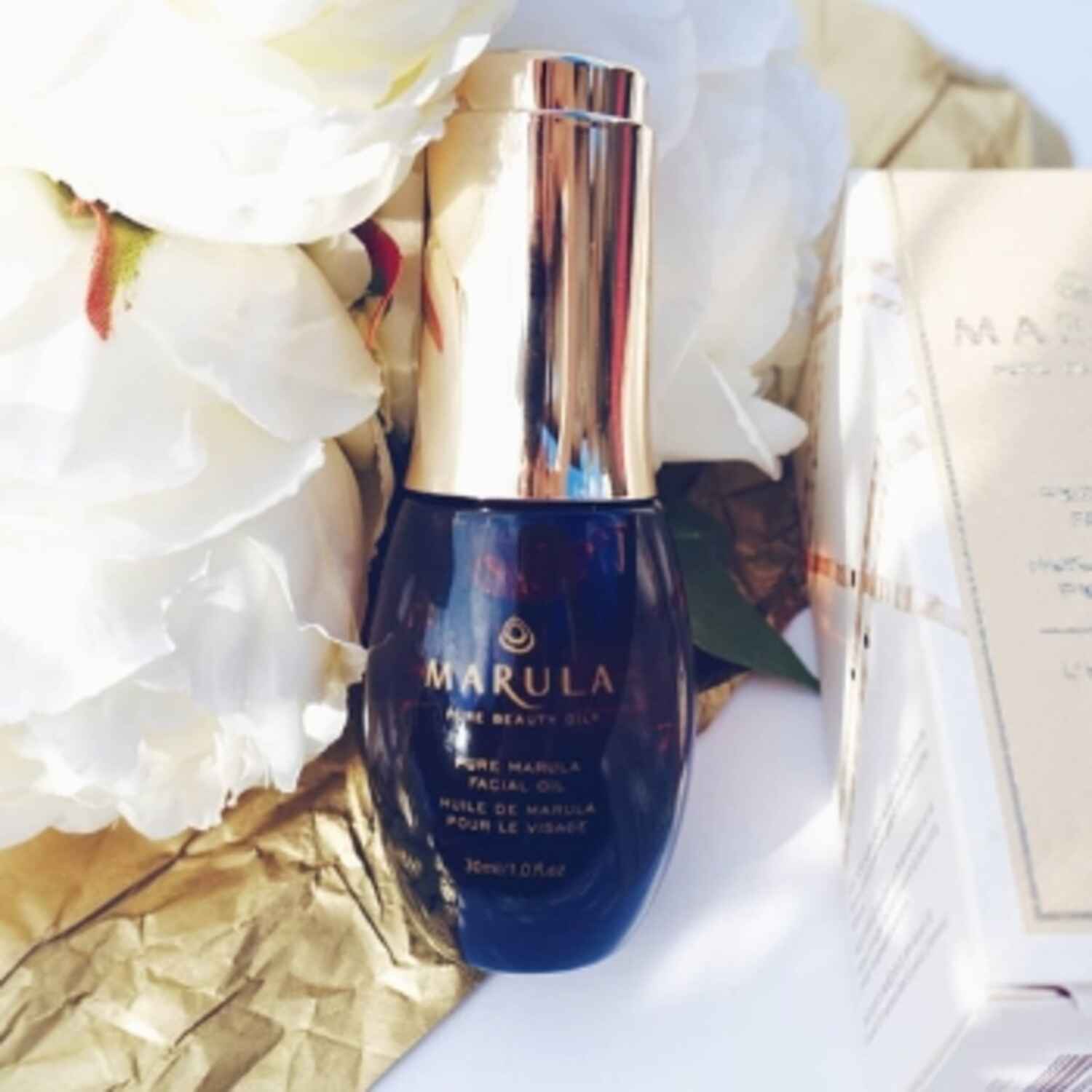 Résultat du test de produit avec l'Huile Pure de Marula