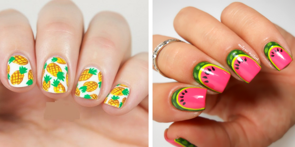 Des motifs exotiques sur vos ongles pour un nail art d'été
