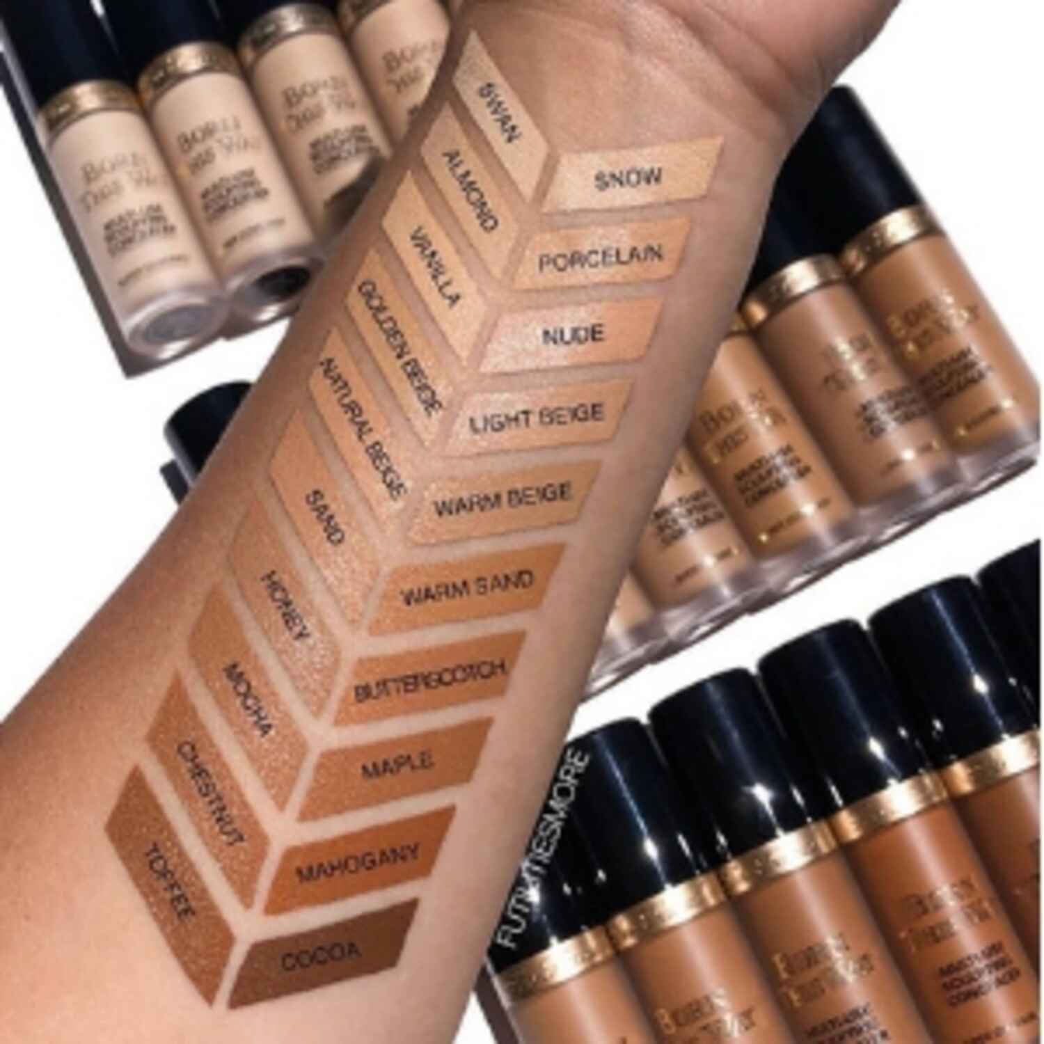 Born This Way Super Coverage Concealer de Too Faced : swatches