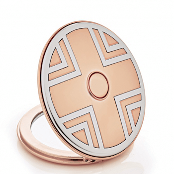 Miroir de poche rose gold