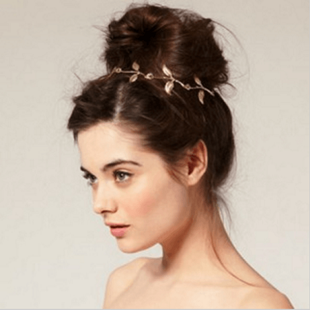 bandeau cheveux doré 