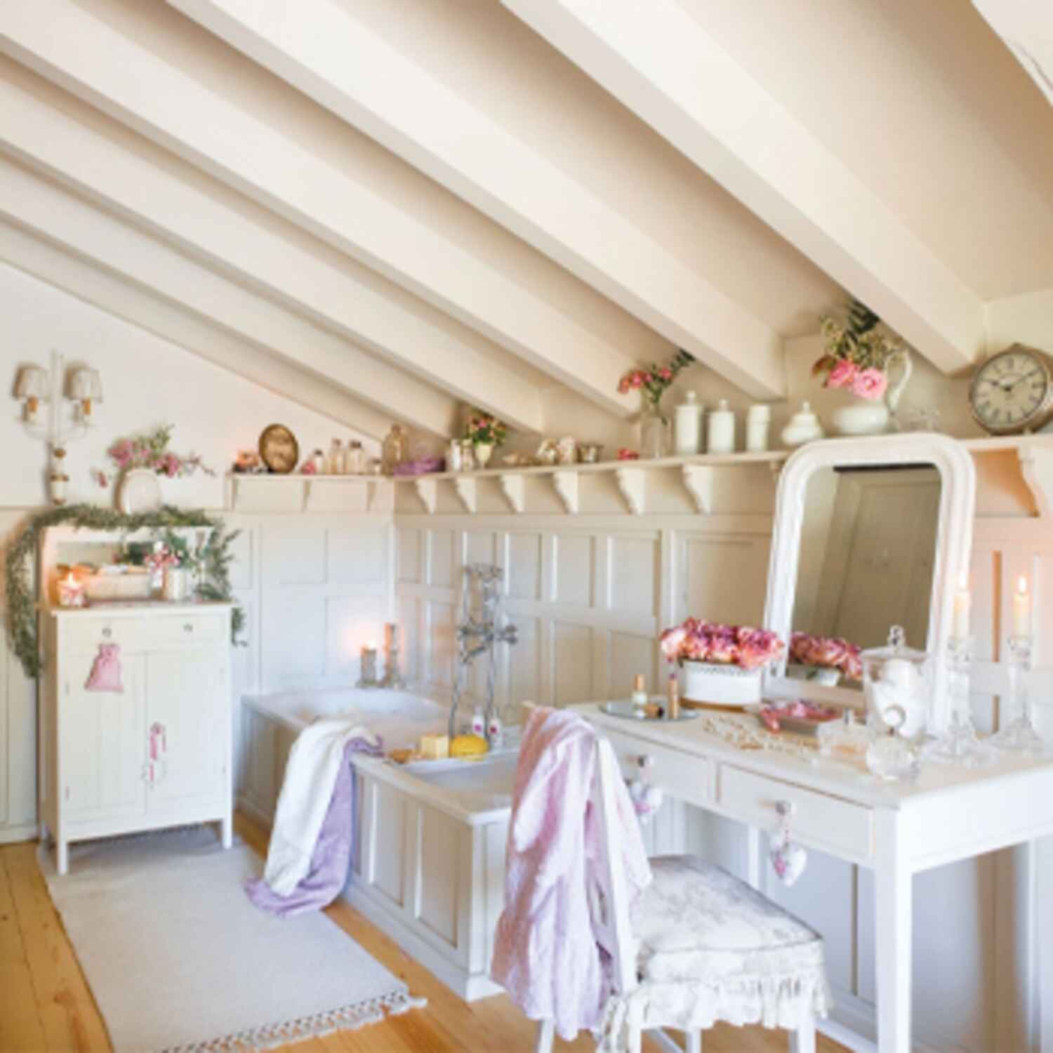 coiffeuse style shabby chic