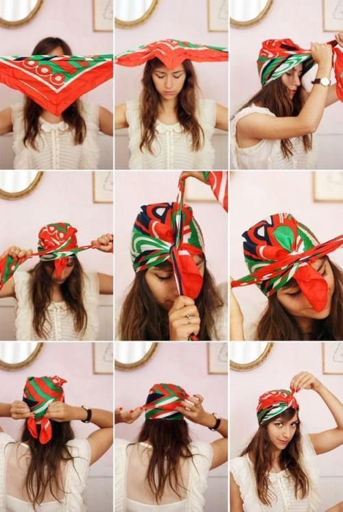 Un tutoriel pour savoir placer son foulard, pour un look décontracté et tendance !