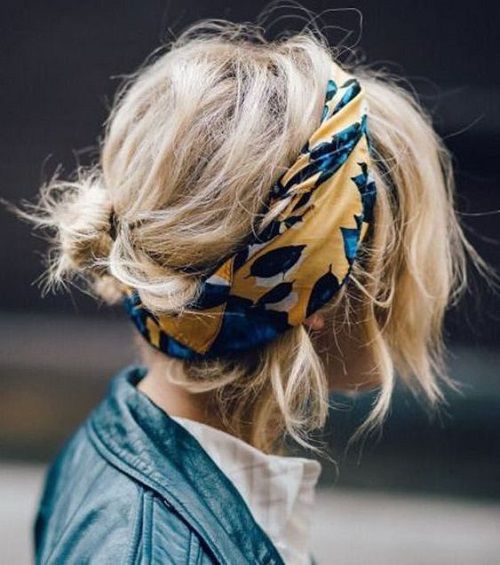 Le foulard dans les cheveux : la tendance du moment !