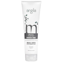 masque pour cheveux gras à l'Argile Verte