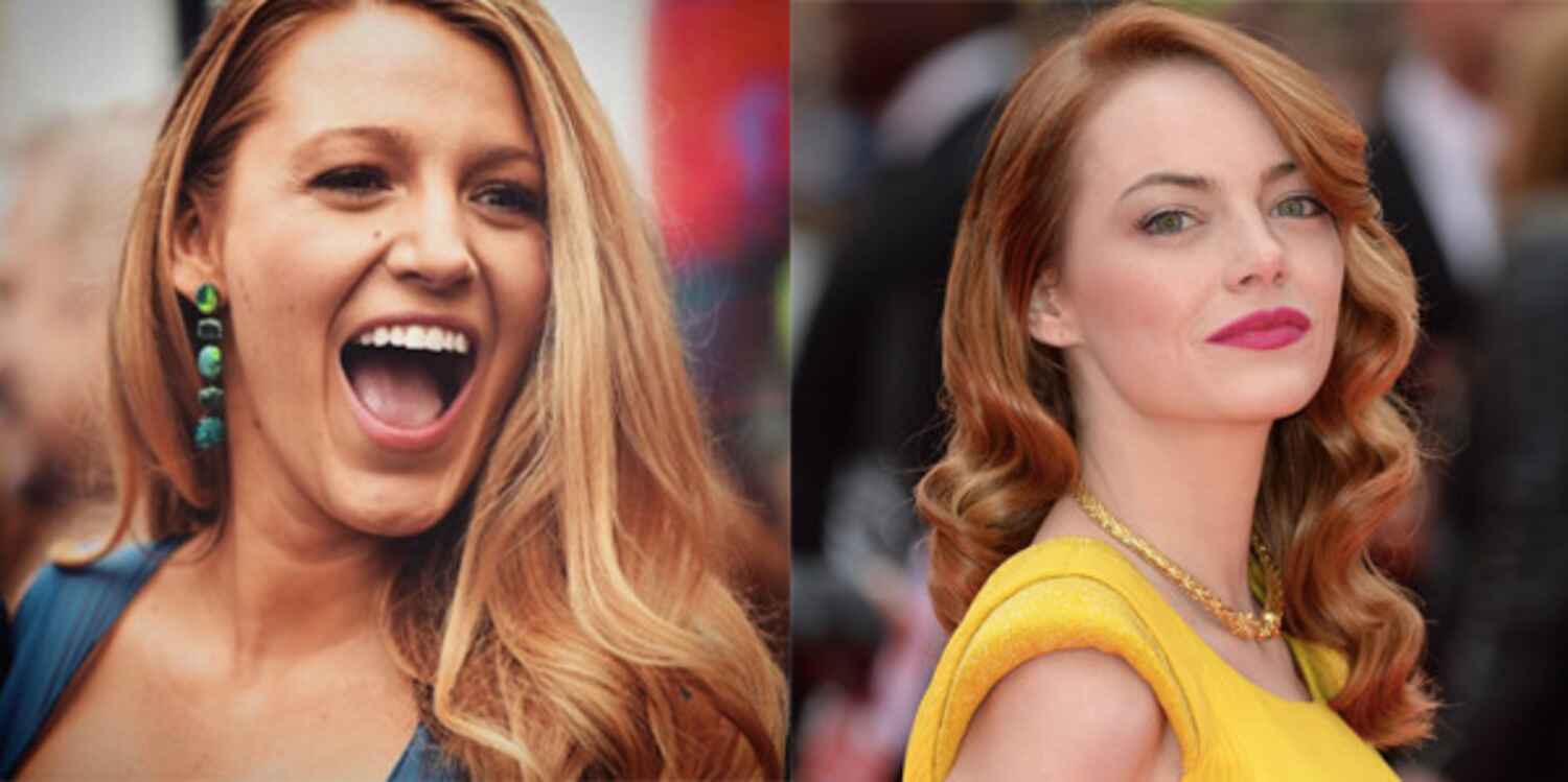 Blake Lively et Emma Stones adopte le blorange