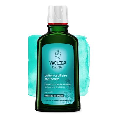 Lotion capillaire tonifiante au romarin de weleda 