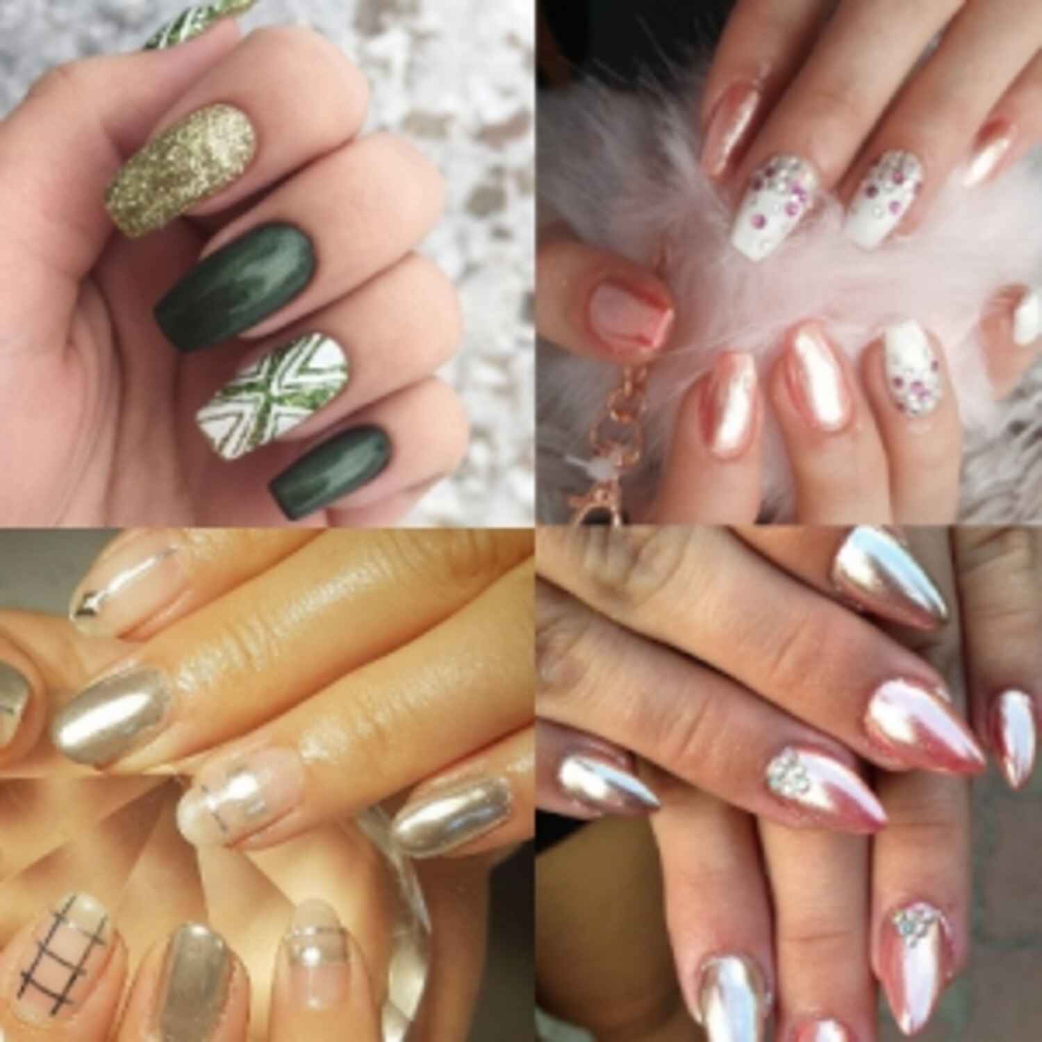 Différents nail-arts