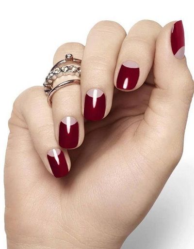 French manucure gel inversée, la nouvelle French !