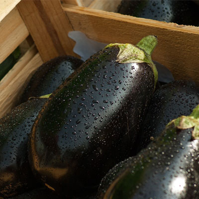 L'aubergine pour absorber les graisses 
