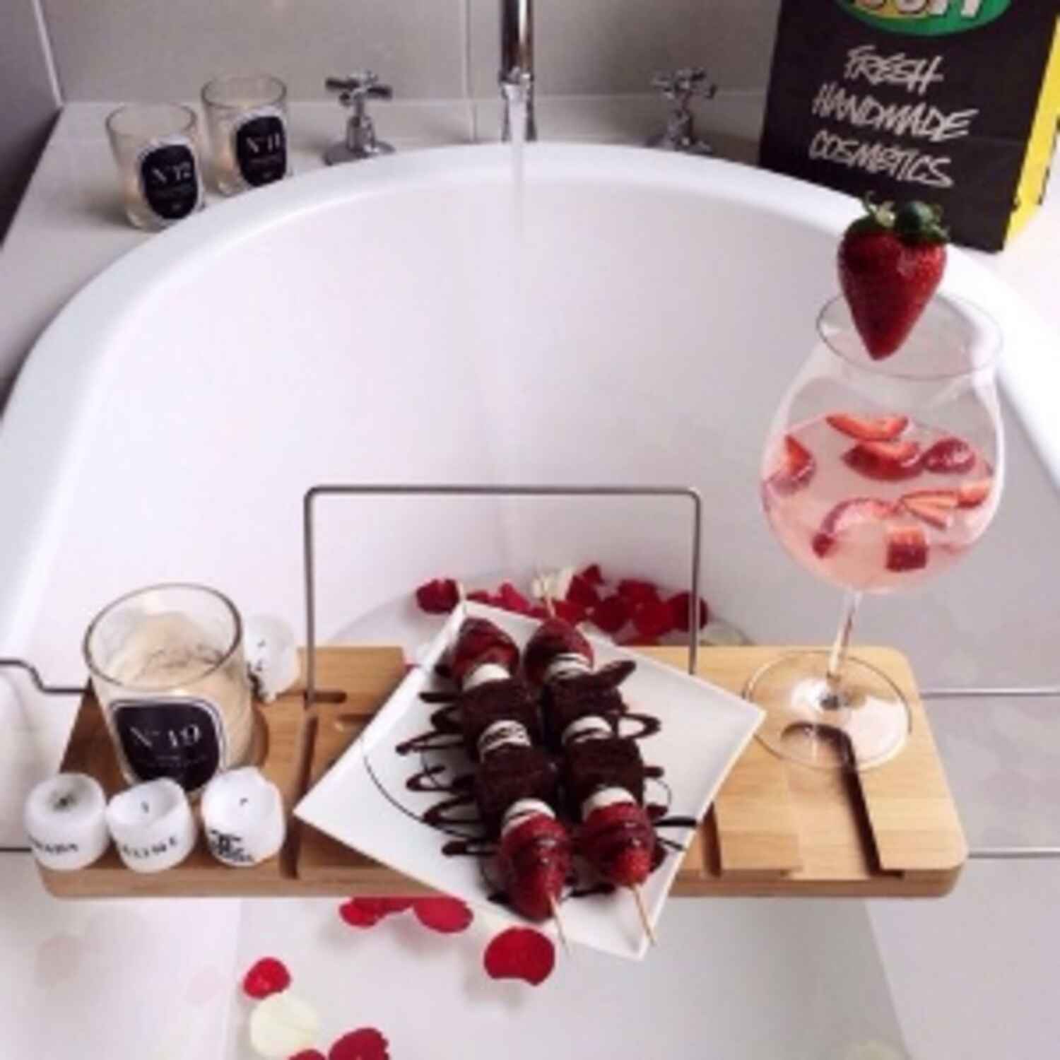 Douche romantique pour la Saint-Valentin