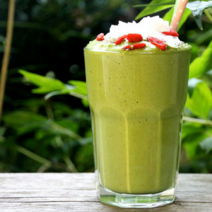 Un smoothie au moringa bon pour la santé