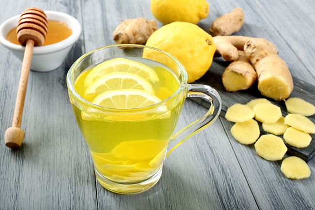 tisane détox minceur citron miel gingembre