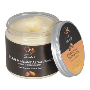 Le beurre fondant Argan Karité d'Olsana