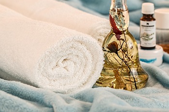 huile pour un massage anticellulite