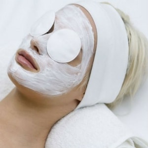 Masque à l'argile blanche