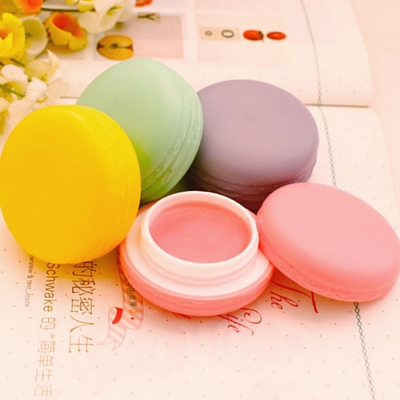 Un baume en forme de macaron, plein de gourmandise