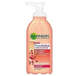 gel purifiant energisant pure active garnier