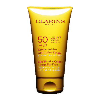 la crème solaire anti rides visage de clarins