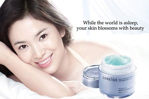 Cosmétiques coréens sleeping creams